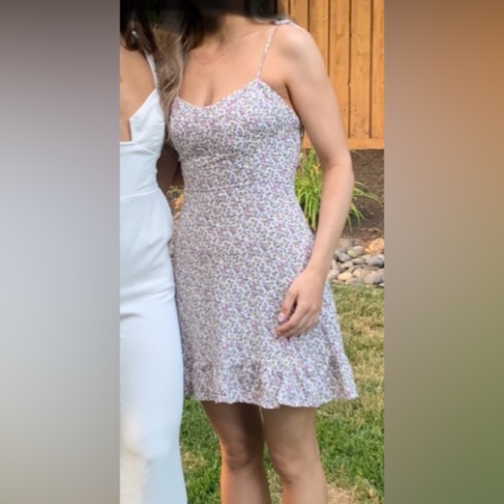 Floral mini dress
